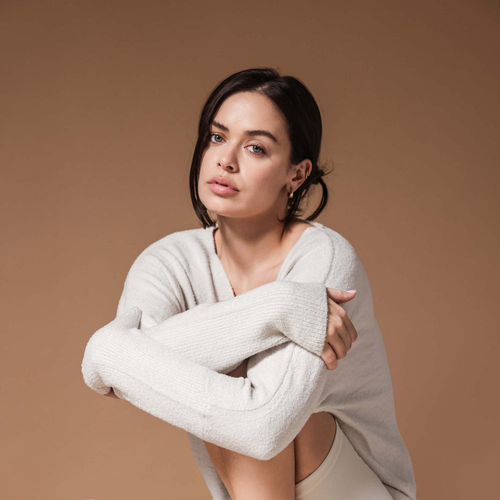 Cloud Cool V-Neck Pullover