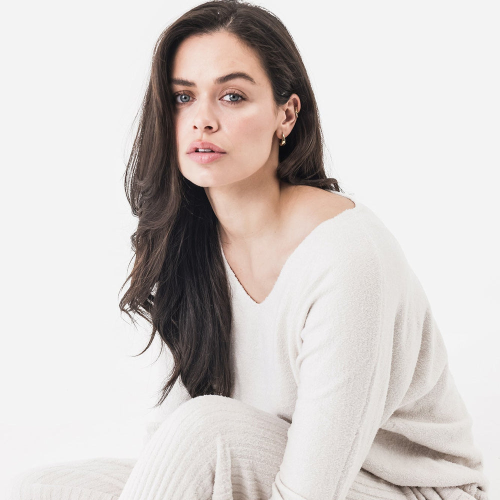 Cloud Cool V-Neck Pullover