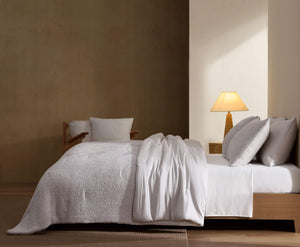 Cloud Silque + Silky Lyocell Sham Set