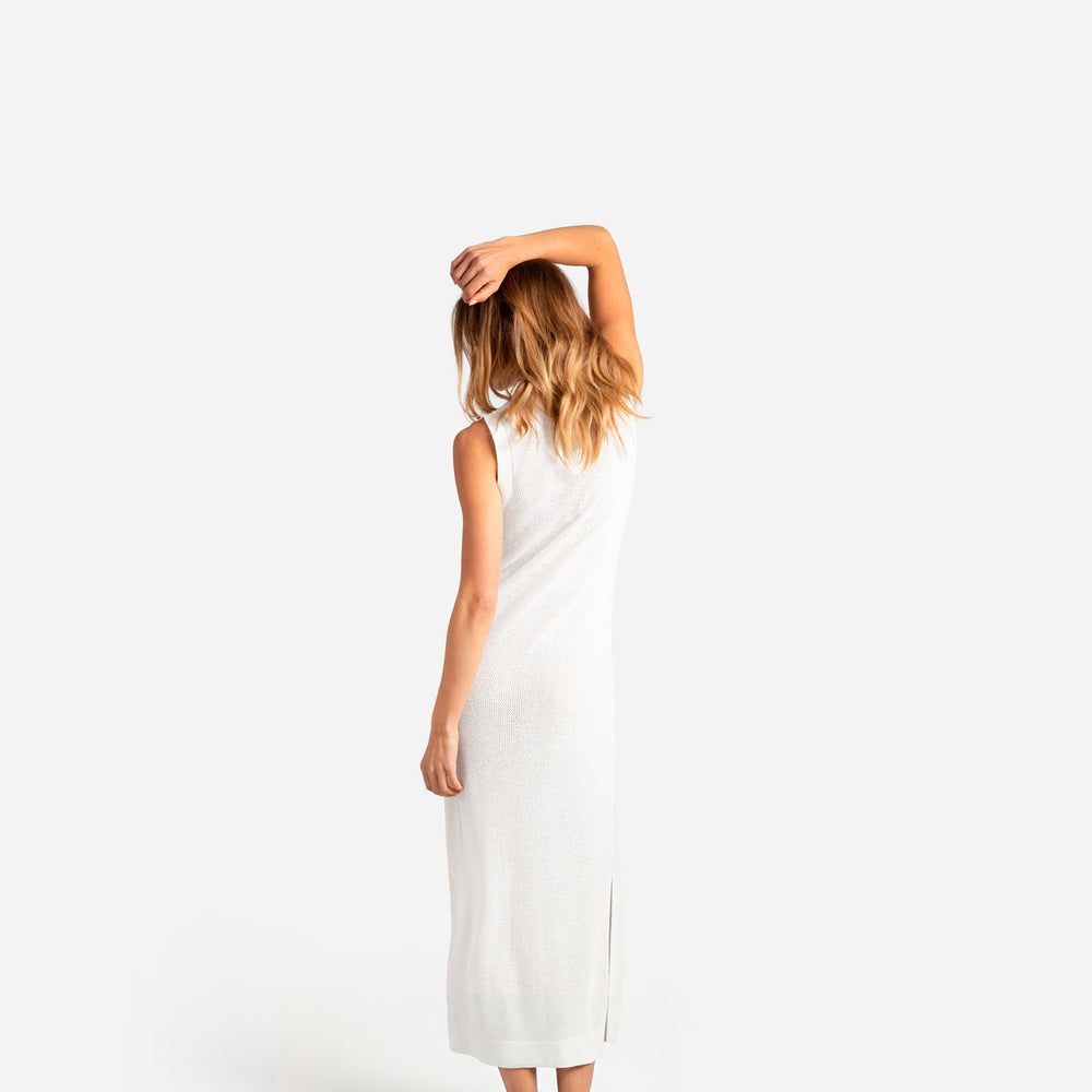 Cloud Cool Crochet Dress