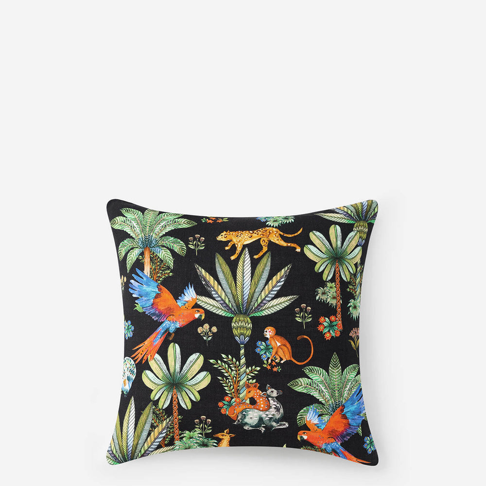 Decorate Palms Throw Pillow