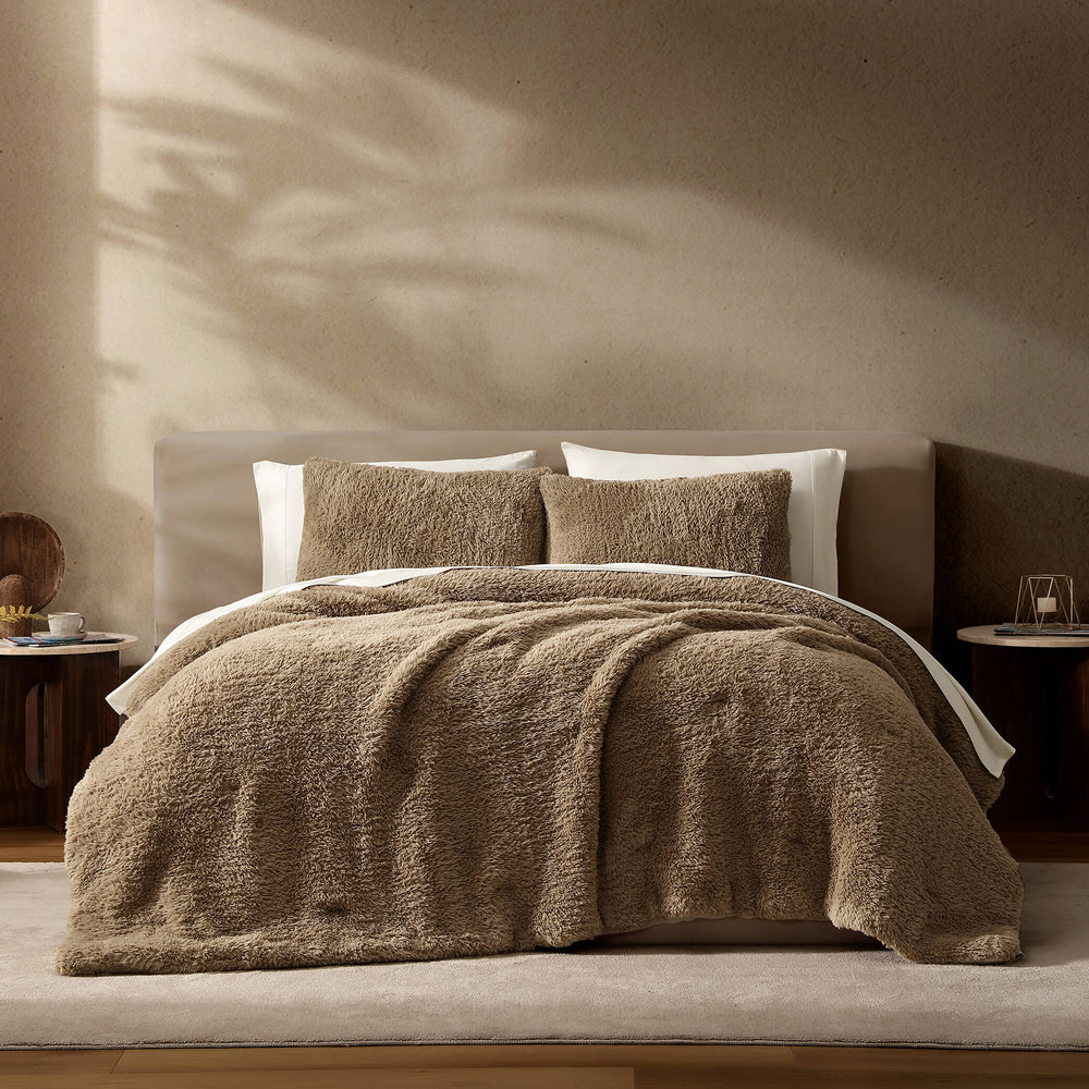 Breathable Faux Fur Sham Set