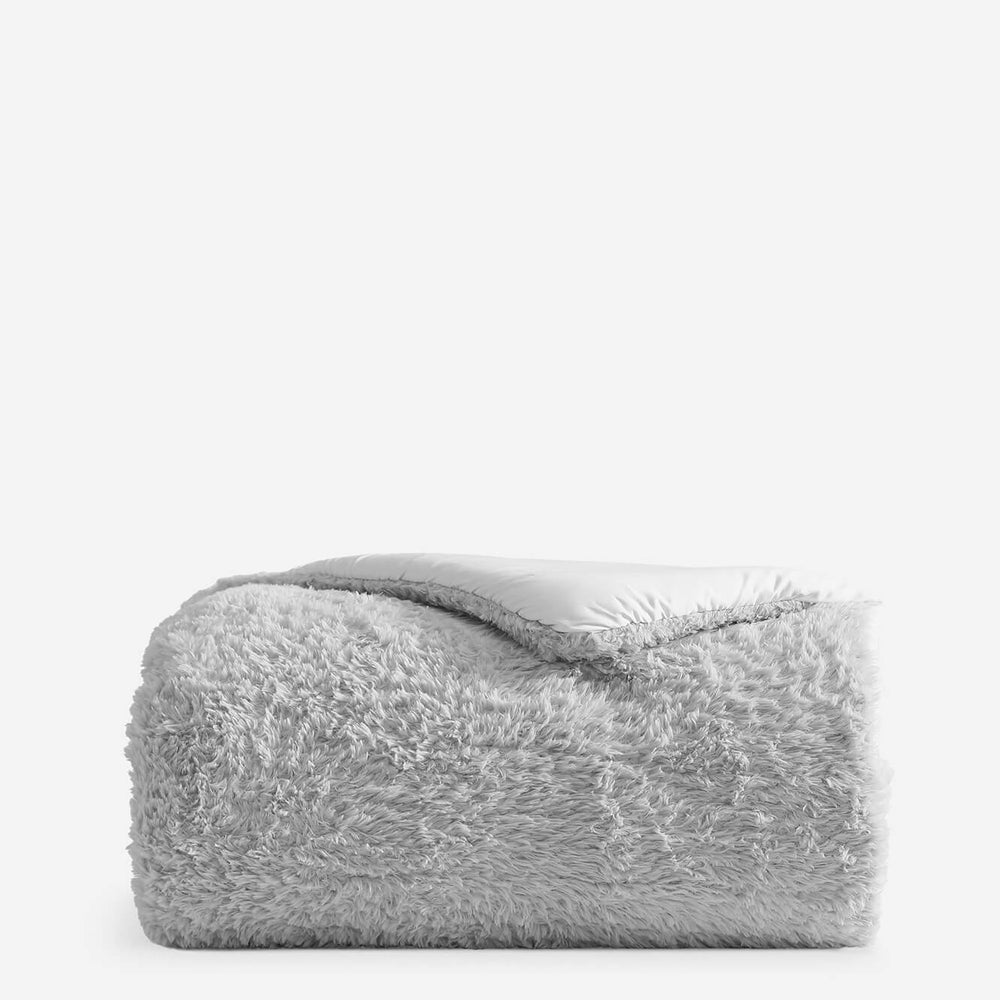 Breathable Faux Fur Comforter Bundle