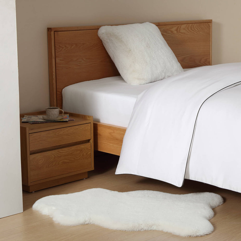 Faux Fur Throw Pillow