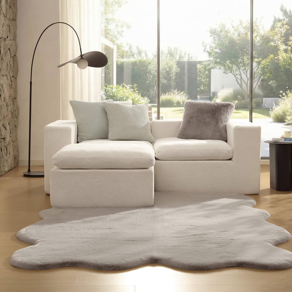 Faux Fur Throw Pillow