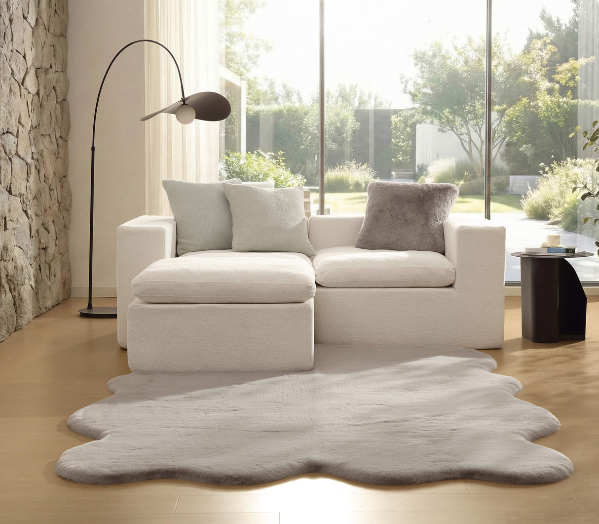 Faux Fur Large Rug