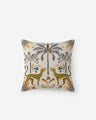 Graphic Leopard Throw Pillow