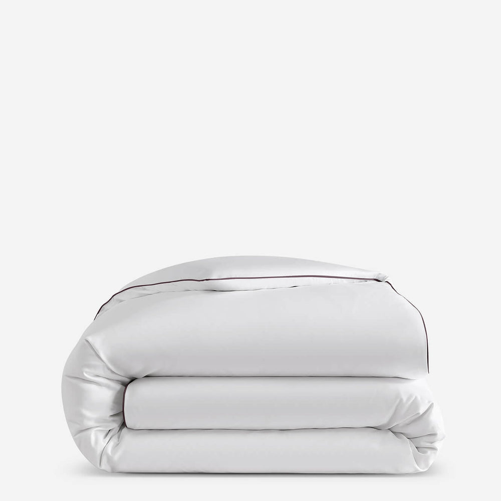 Lumière Luxe Duvet Cover with Piping