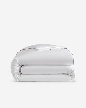 Lumière Luxe Duvet Cover with Piping