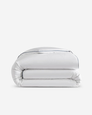 Lumière Luxe Duvet Cover with Piping