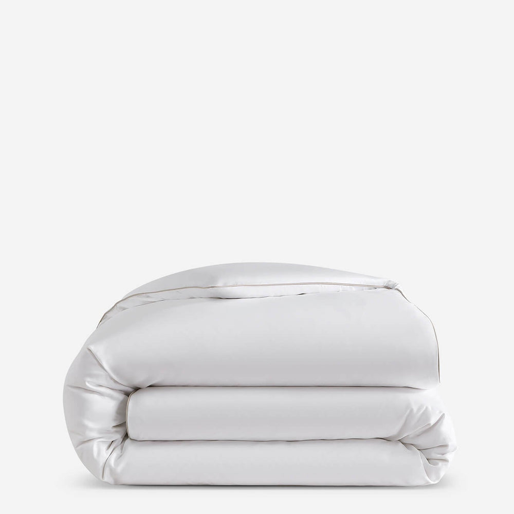 Lumière Luxe Duvet Cover with Piping