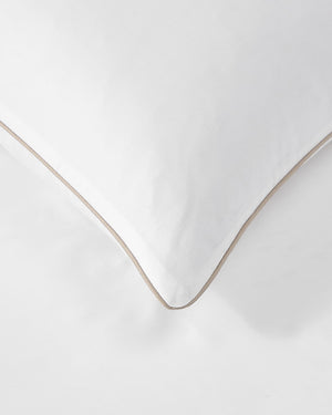 Lumière Luxe Sham Set with Piping