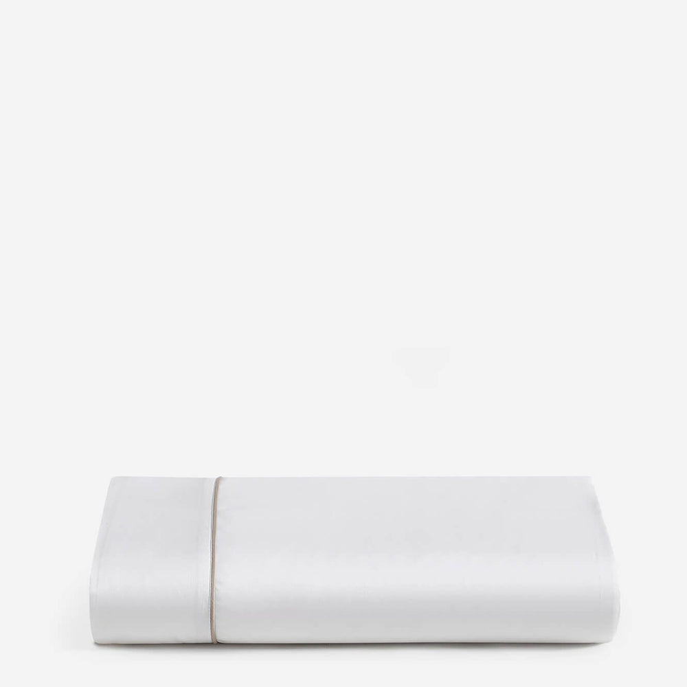 Lumière Luxe Top Sheet with Piping