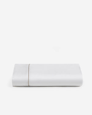 Lumière Luxe Top Sheet with Piping