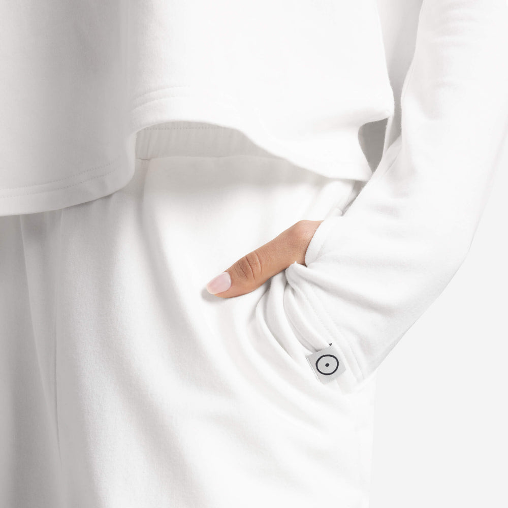 Organic French Terry Long-Sleeved Top