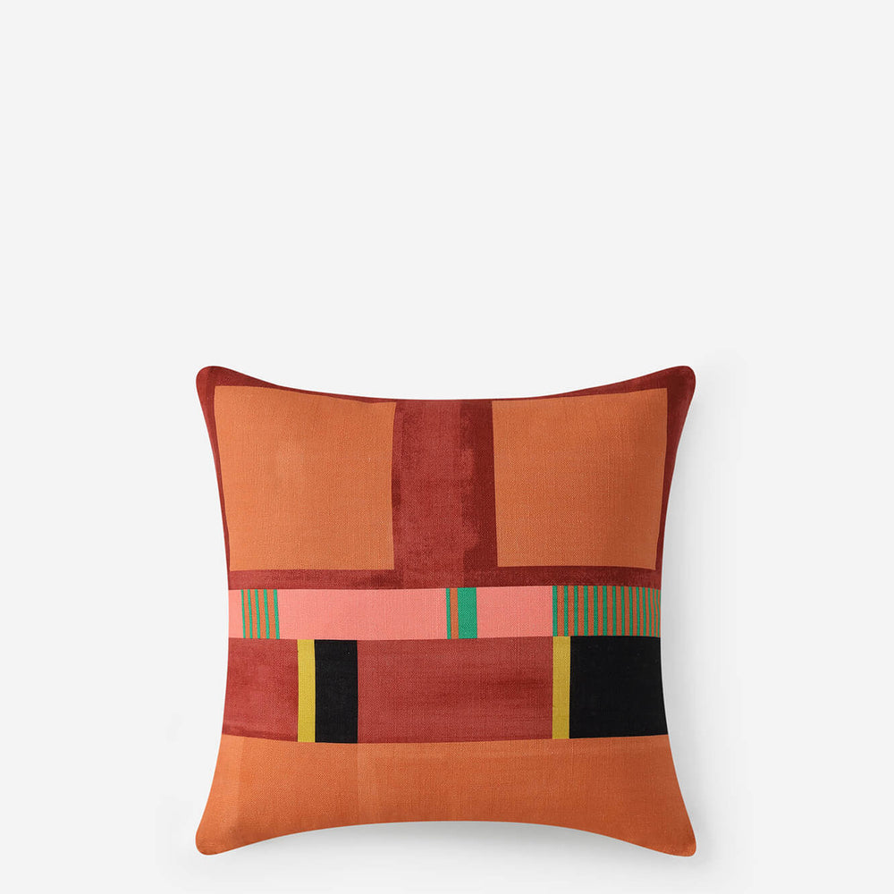 Patchwork Throw Pillow