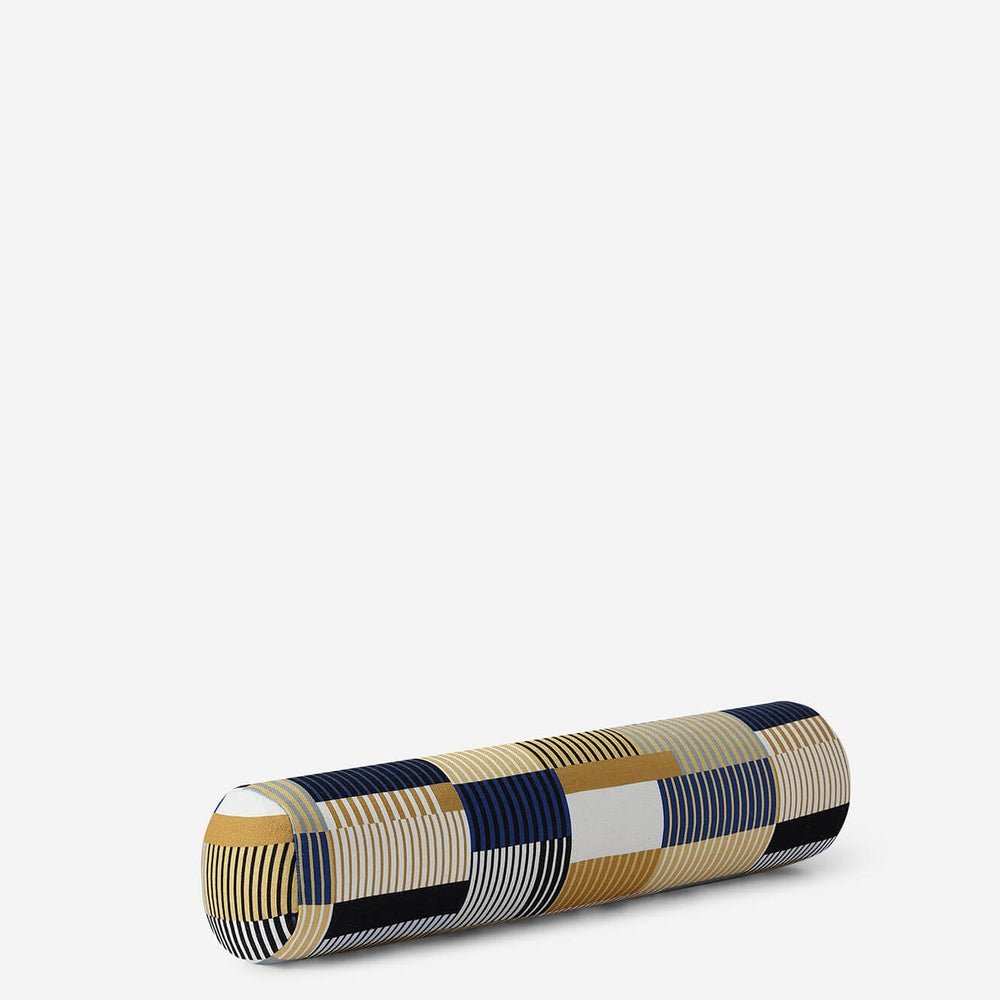 Plaid Bolster Pillow