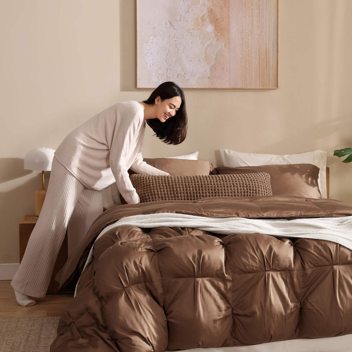 Premium Lumière Bubble Comforter