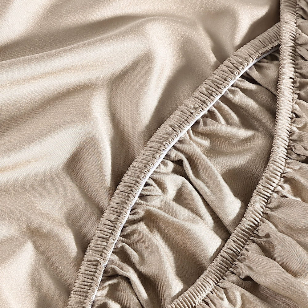 Premium Bamboo Viscose Fitted Sheet Set