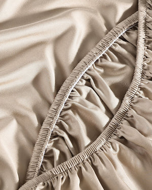 Premium Bamboo Viscose Fitted Sheet Set