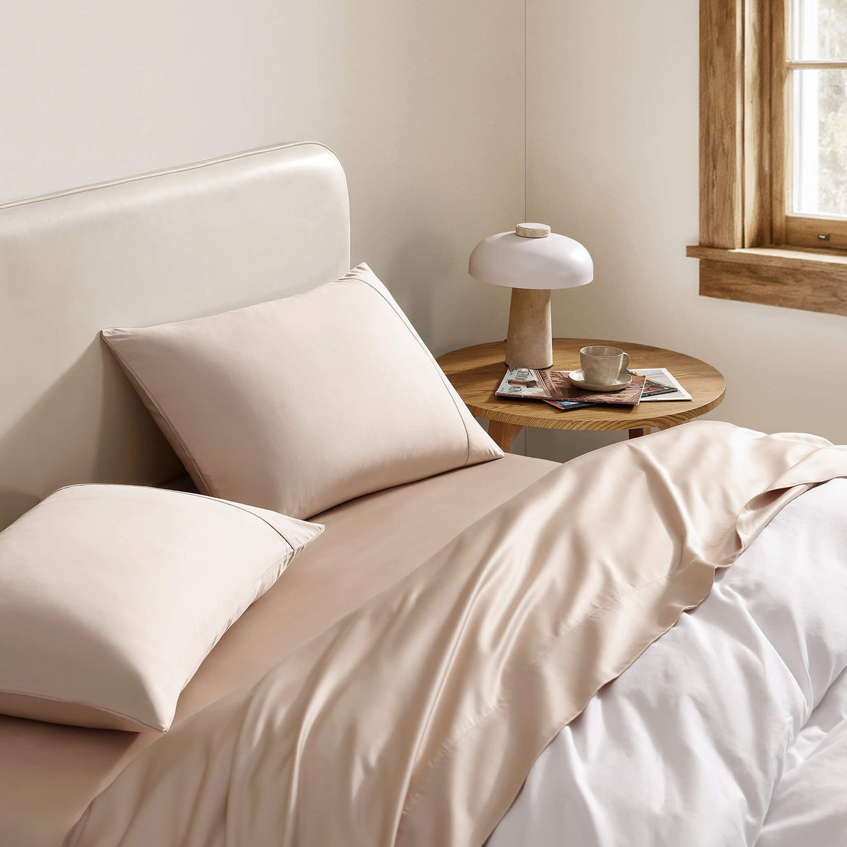 Premium Bamboo Viscose Fitted Sheet Set