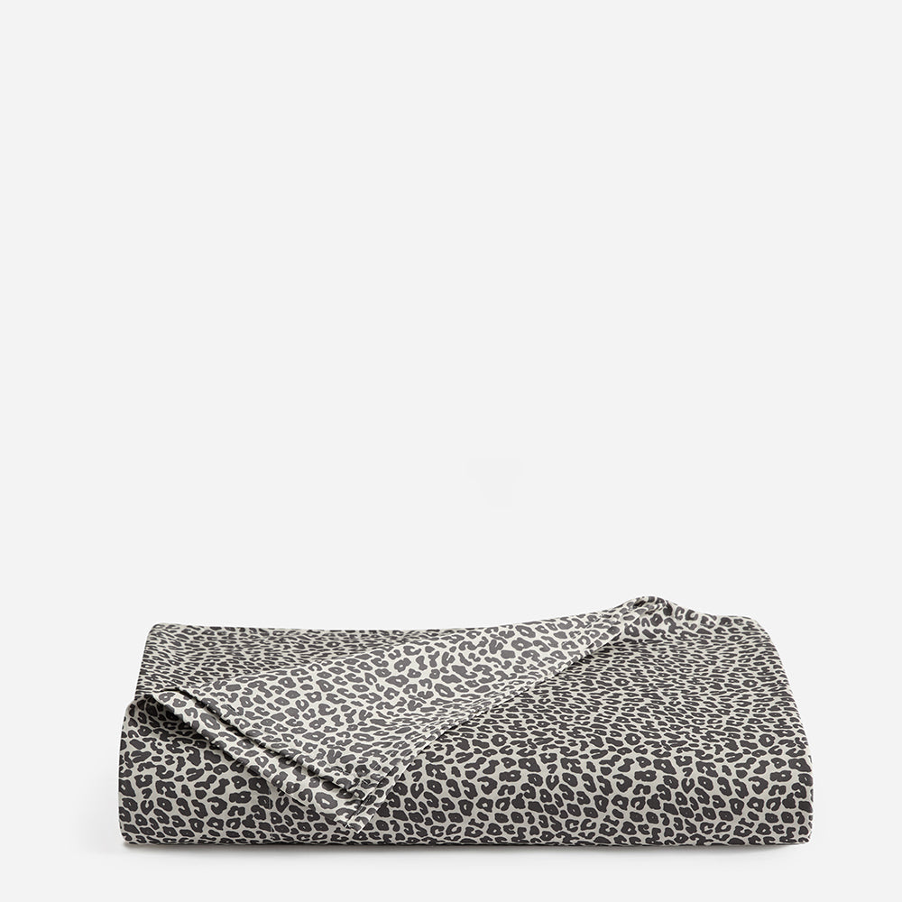Silky Lyocell Leopard Print Top Sheet | Last Chance