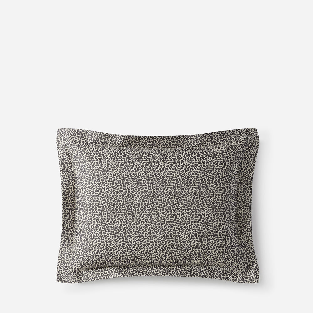 Silky Lyocell Leopard Print Sham Set | Last Chance