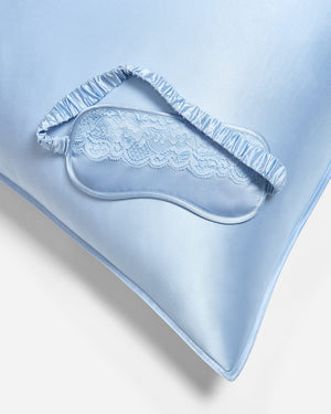 EcoSilk Lace Trim Sleep Mask
