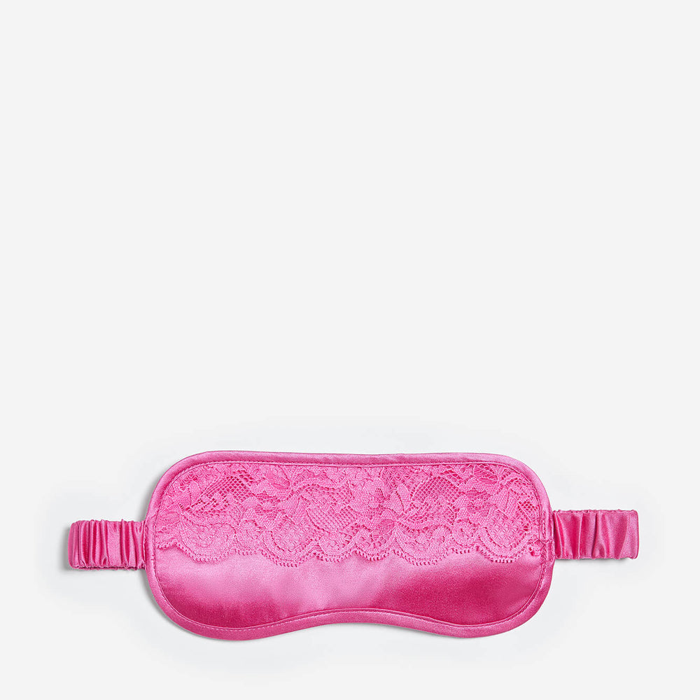EcoSilk Lace Trim Sleep Mask