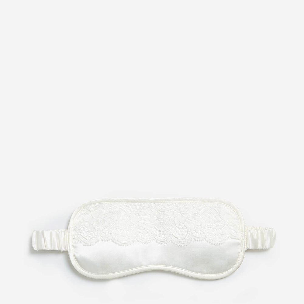 EcoSilk Lace Trim Sleep Mask