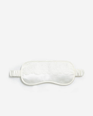 EcoSilk Lace Trim Sleep Mask