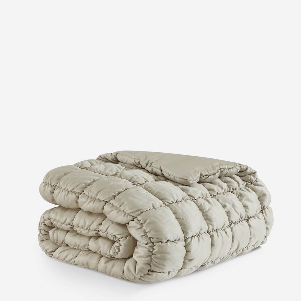 Silky Lyocell Puff Comforter