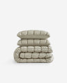 Silky Lyocell Puff Comforter Bundle