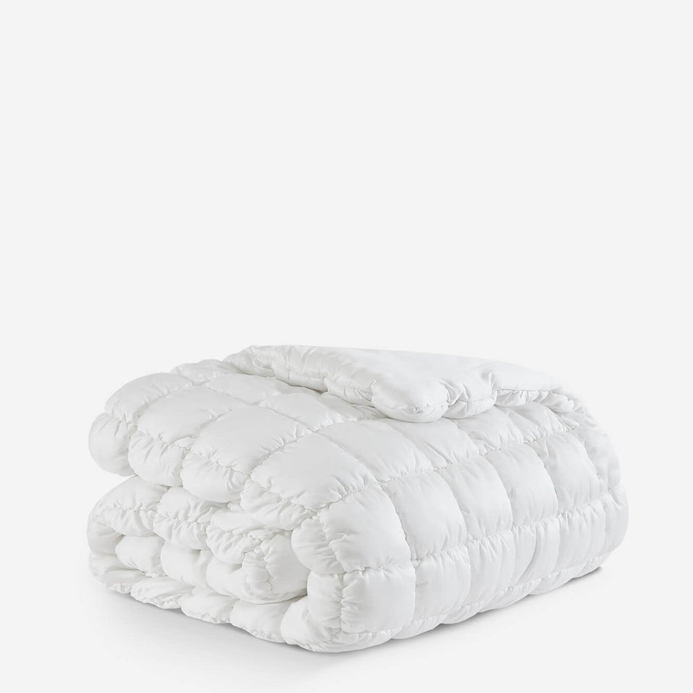 Silky Lyocell Puff Comforter Bundle