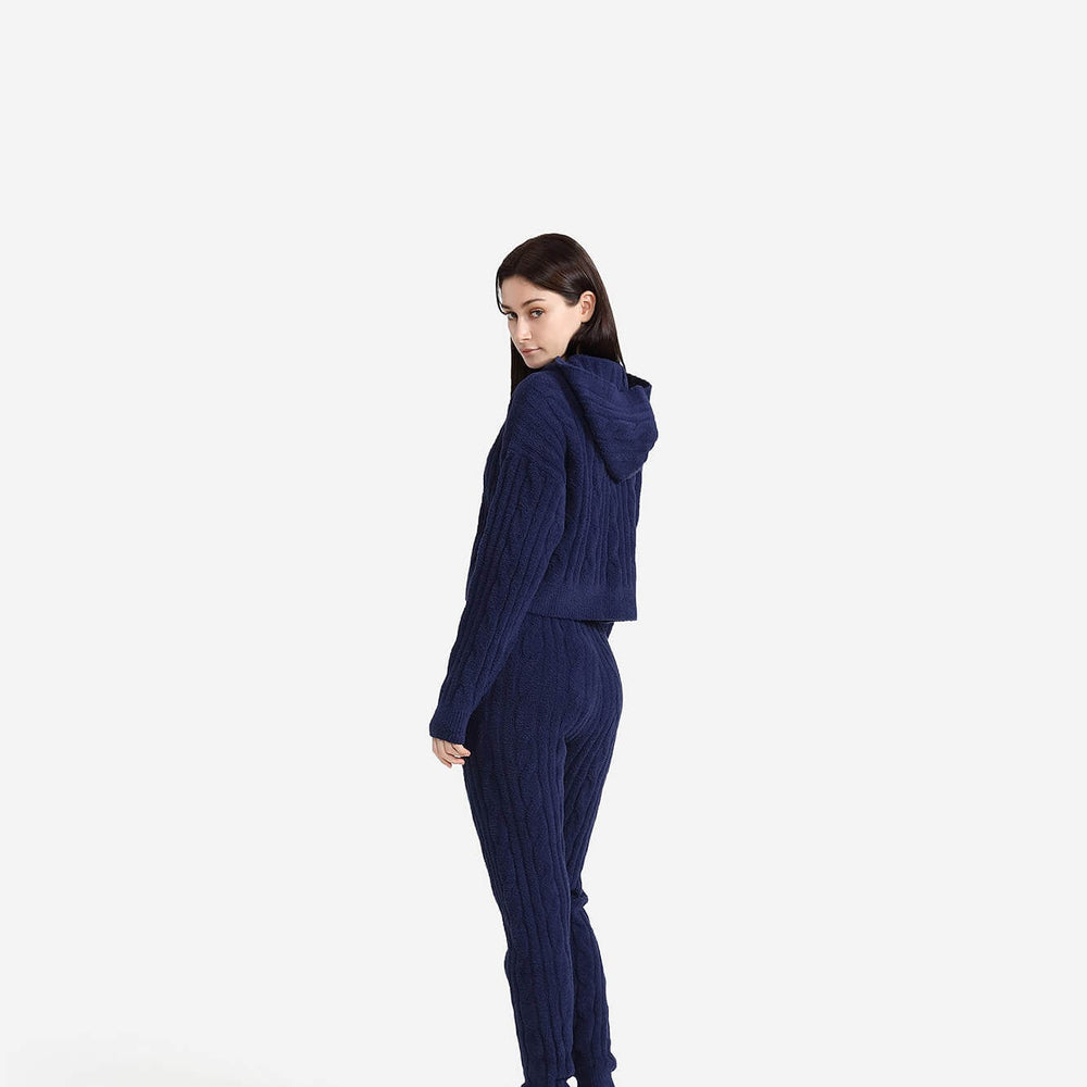 Snug Lite Braided Cropped Hoodie