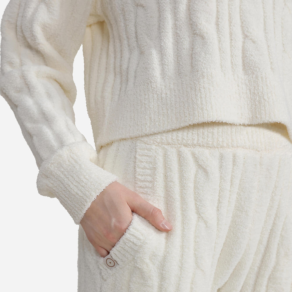 Snug Lite Braided Cropped Hoodie
