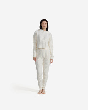 Snug Lite Braided Cropped Hoodie