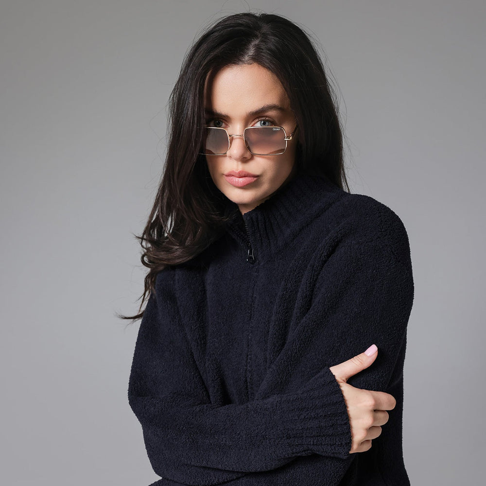 Snug Lite Mock Neck Zip-Up