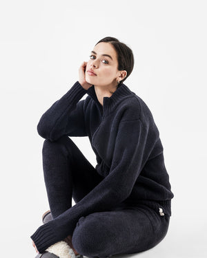 Snug Lite Mock Neck Zip-Up