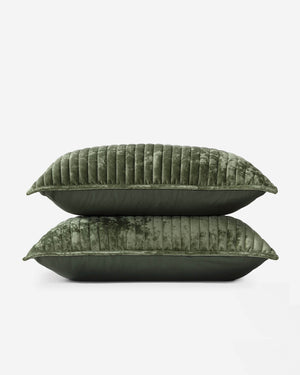 Velvet Sham Set
