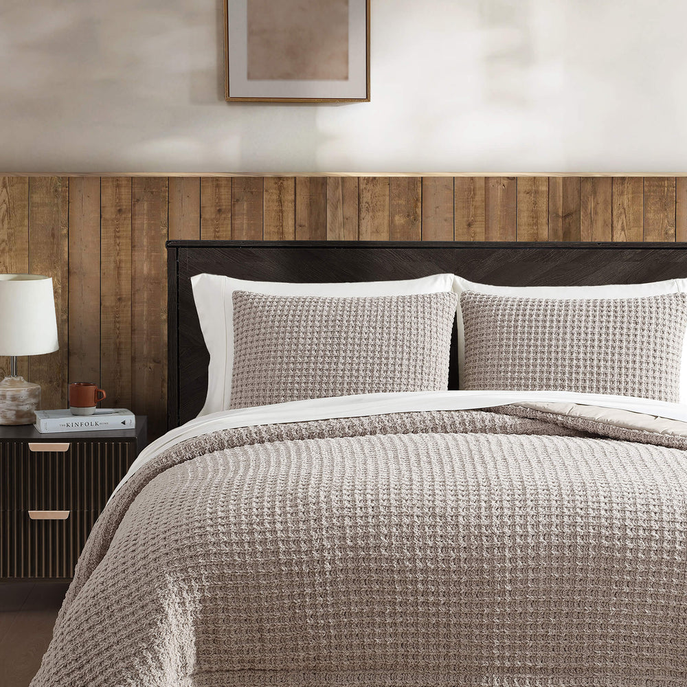 Snug Waffle + Bamboo Viscose Sham Set