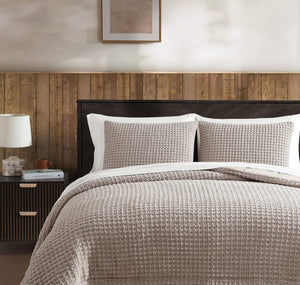 Snug Waffle Comforter Bundle