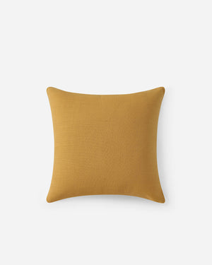Crane Embroidered Throw Pillow