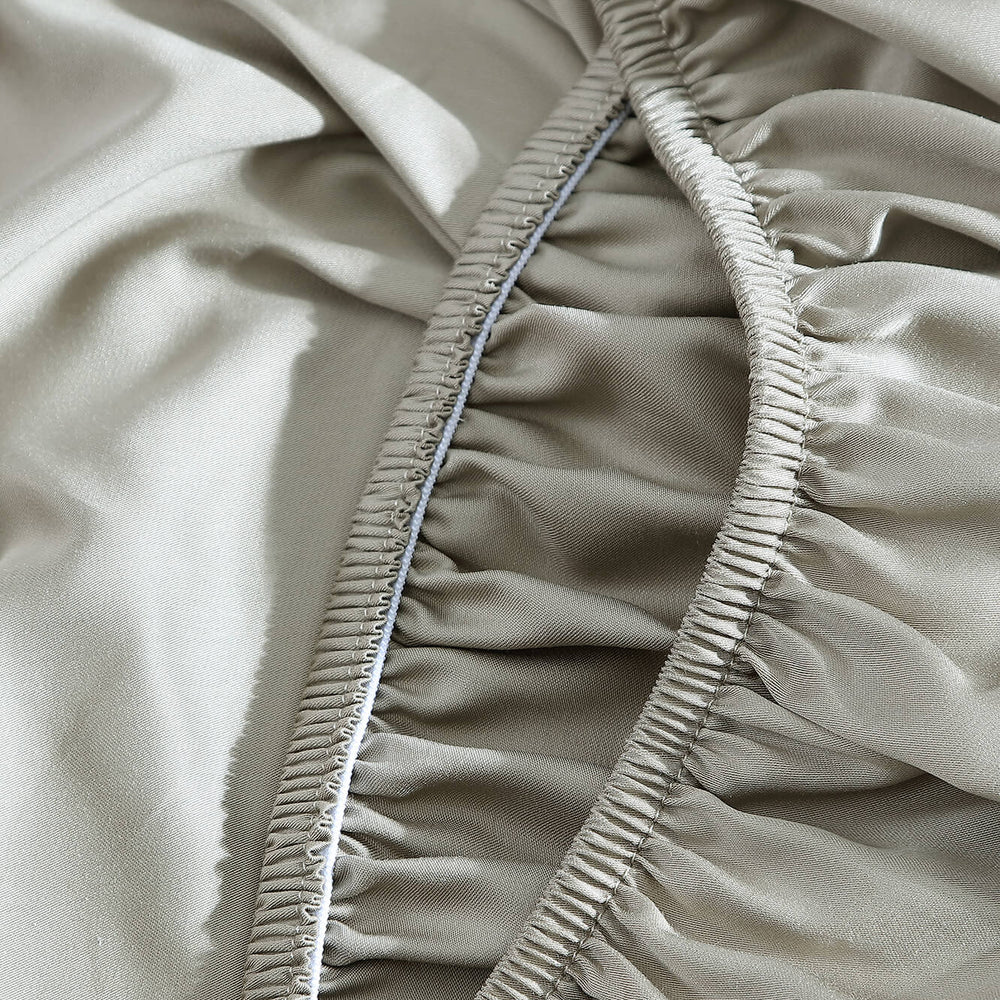 Premium Bamboo Viscose Fitted Sheet Set