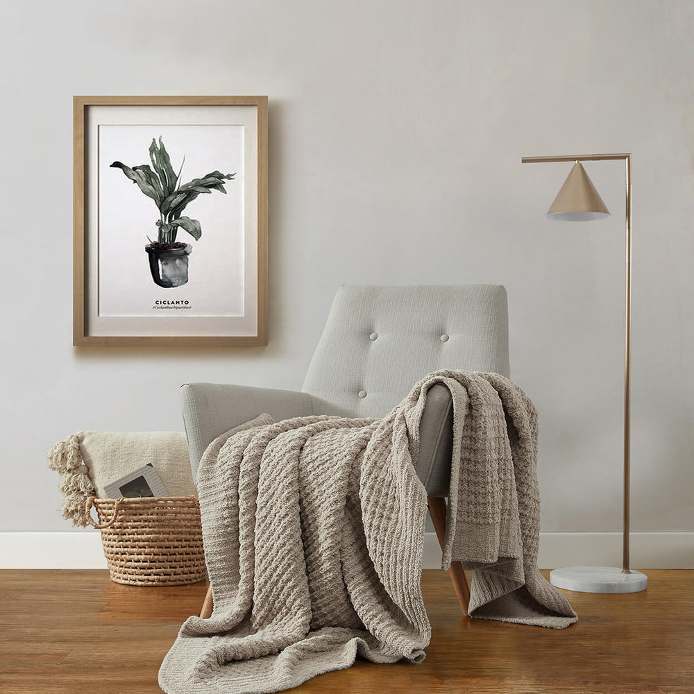 Waffle Lightweight Throw