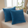 Polyester Blend soft hand feeling Throw Pillow (With 450g Insert) size 18"x18" pack 1 or 2
