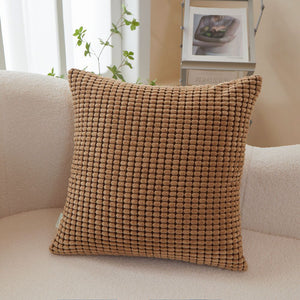 Polyester Blend soft hand feeling Throw Pillow (With 450g Insert) size 18"x18" pack 1 or 2
