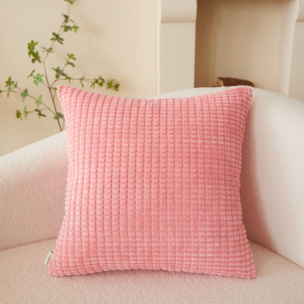 Set of 2 Polyester Blend soft hand feeling  Throw Pillow covers size 18"x18" or 12"x20"