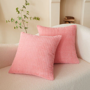 Pack of 1 Polyester Blend soft hand feeling Throw Pillow (With insert)  size 18"x18" or 12"x20"