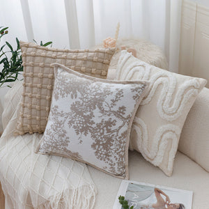 Tranquil Touches: Pack of 2 Throw Pillow with 450g Insert size of 18"x18"